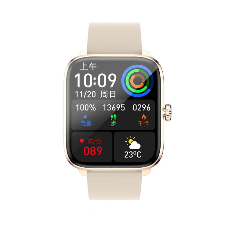 T20 1.96 inch IP67 Waterproof Silicone Band Smart Watch, Supports Dual-mode Bluetooth Call / Hear...