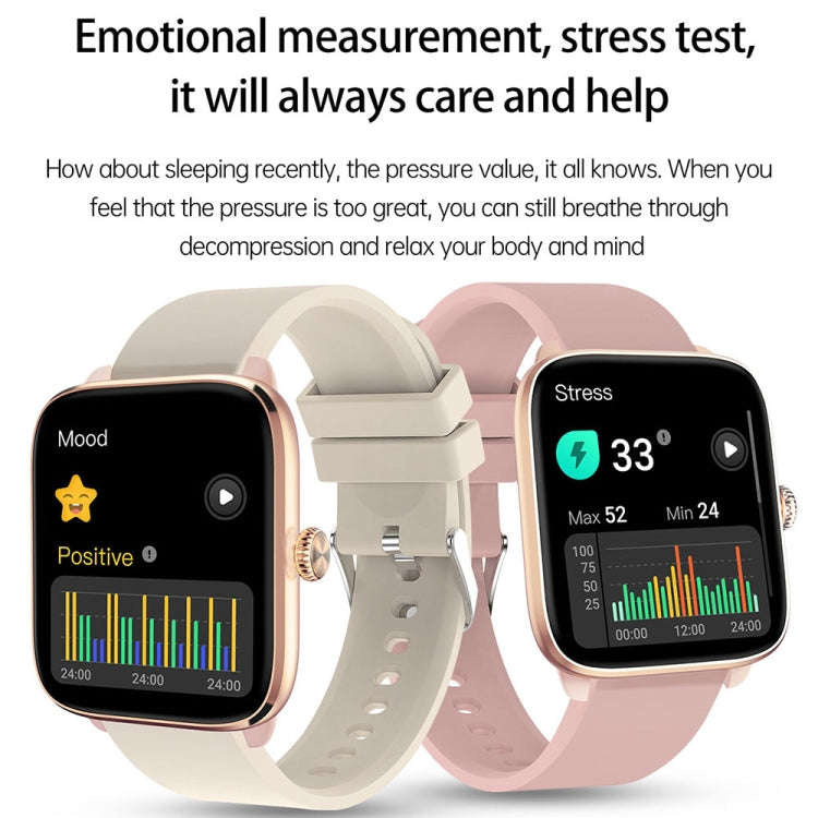 T20 1.96 inch IP67 Waterproof Silicone Band Smart Watch, Supports Dual-mode Bluetooth Call / Hear...