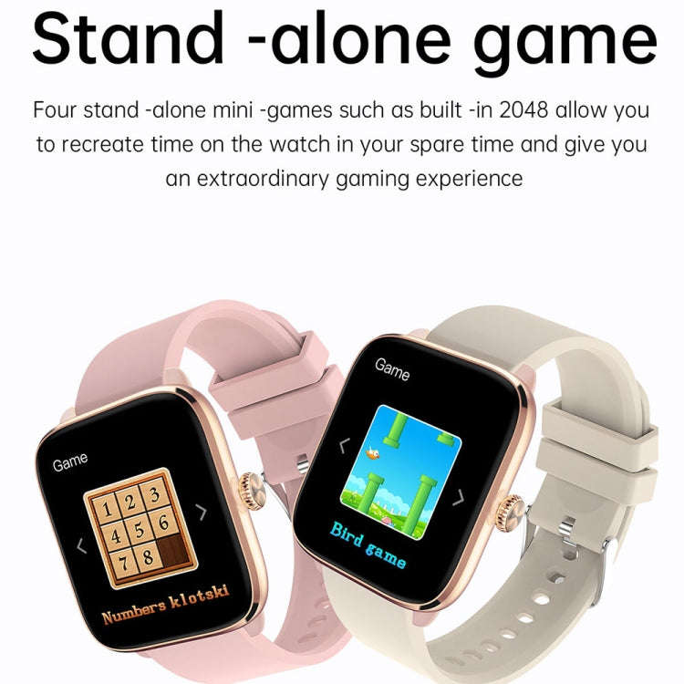 T20 1.96 inch IP67 Waterproof Silicone Band Smart Watch, Supports Dual-mode Bluetooth Call / Hear...
