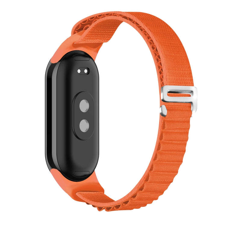 For Xiaomi Mi Band 8 Loop Nylon Watch Band(Orange)