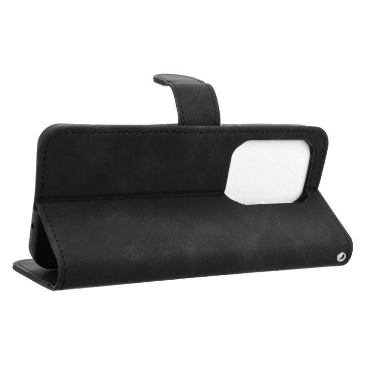 For Infinix Note 50x Skin Feel Magnetic Flip Leather Phone Case(Black)