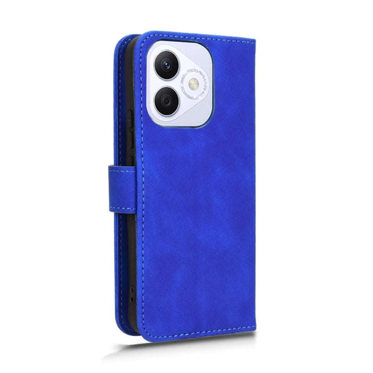 For Honor X60i 5G Skin Feel Magnetic Flip Leather Phone Case(Blue)