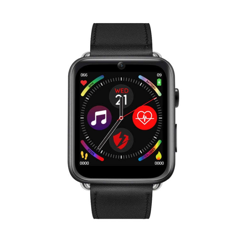 LEMFO LEM10 1.82 inch IPS Screen 4G Smart Watch Android 7.1, Specification:1GB+16GB(Black Leather...