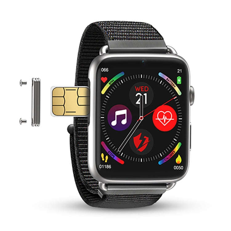 LEMFO LEM10 1.82 inch IPS Screen 4G Smart Watch Android 7.1, Specification:1GB+16GB(Black Leather...
