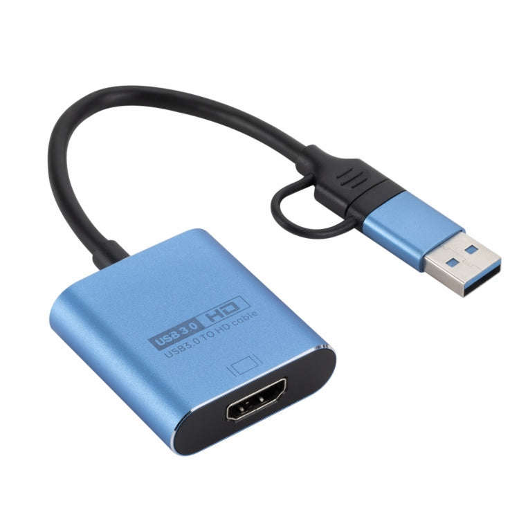 V05B USB + USB-C / Type-C to HDMI Adapter Cable