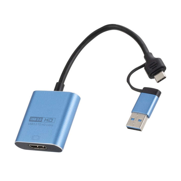 V05B USB + USB-C / Type-C to HDMI Adapter Cable