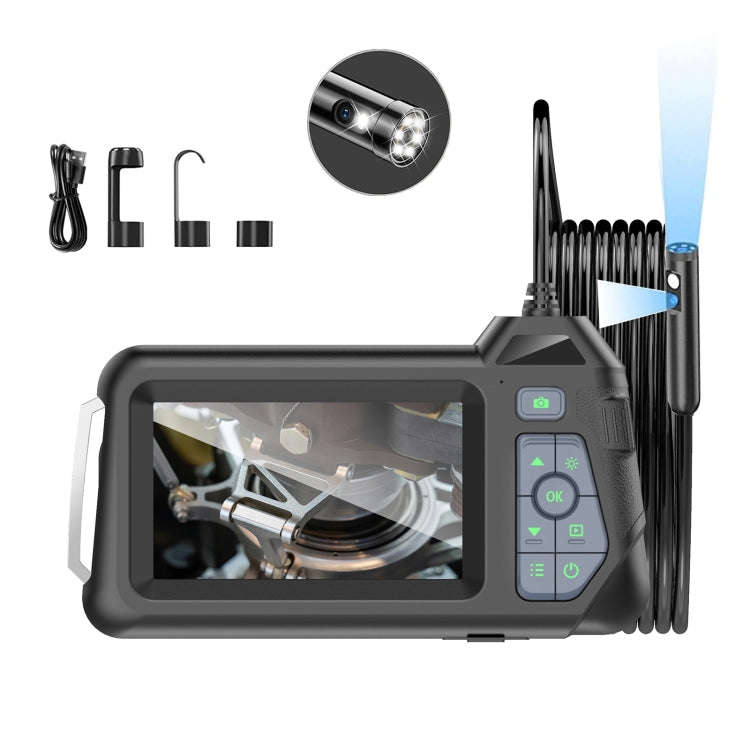 M60 4.3 inch Dual Camera with Screen Endoscope, Length:2m(5mm)