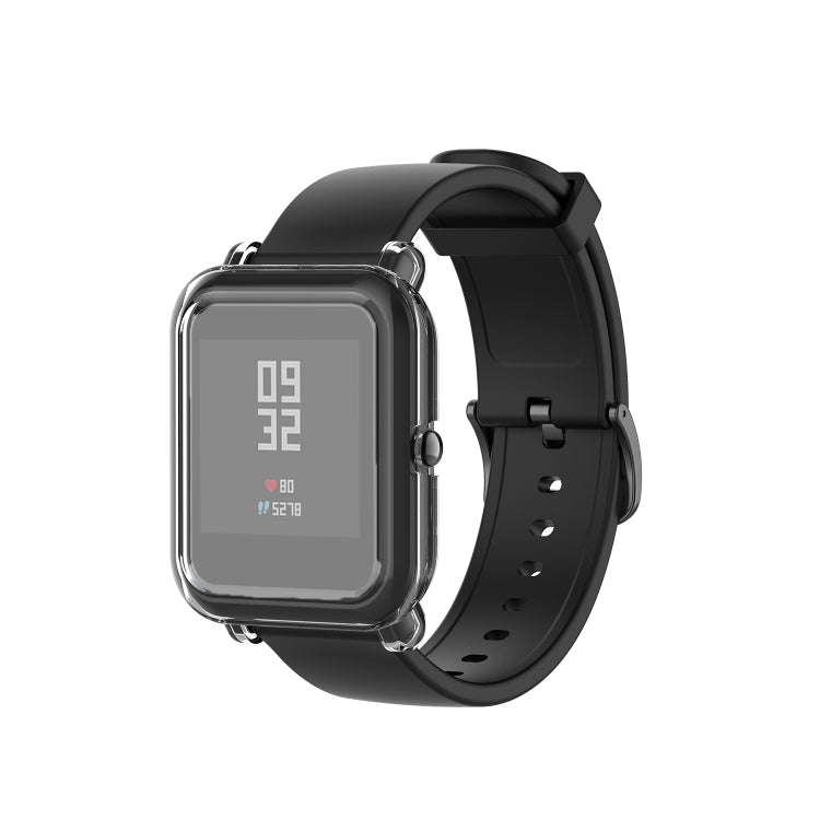 For Amazfit Bip Lite Version 1S / Bip S Transparent TPU Watch Protective Case(Transparent White)