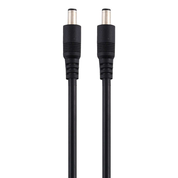 8A DC Power Plug 5.5 x 2.1mm Male to Male Adapter Connector Cable, Length:1m(Black)