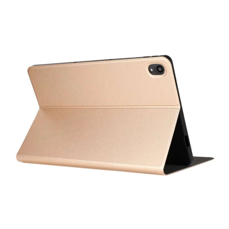 For Huawei MatePad Air 11.5 2023 Voltage Elastic Texture Flip Tablet Leather Case(Gold)