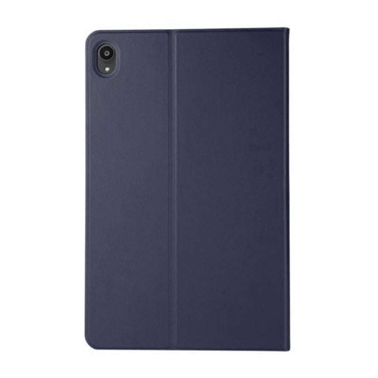 For Huawei MatePad Air 11.5 2023 Voltage Elastic Texture Flip Tablet Leather Case(Dark Blue)