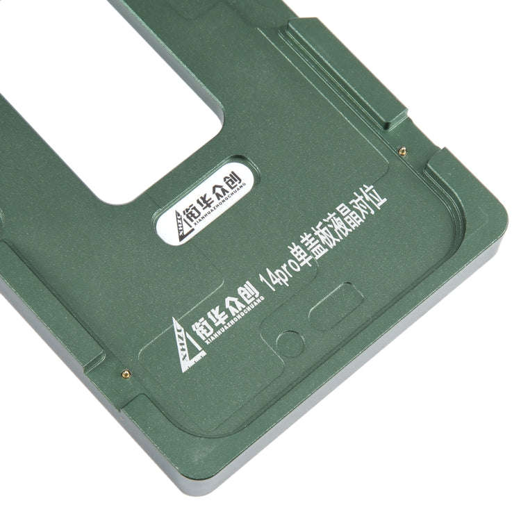 For iPhone 14 Pro LCD Screen Outer Glass Lens Calibration Fixed Mold