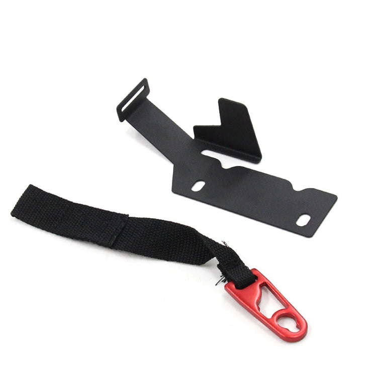 For Ford F-150 2009-2018 Car Rear Seat Release Belt with Buckle(Red)