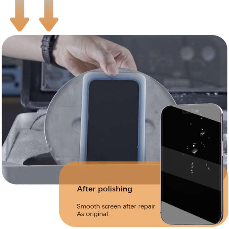 TBK 938F Automatic Grinding Polishing Machine Display Scratch Removal Machine, Plug:AU