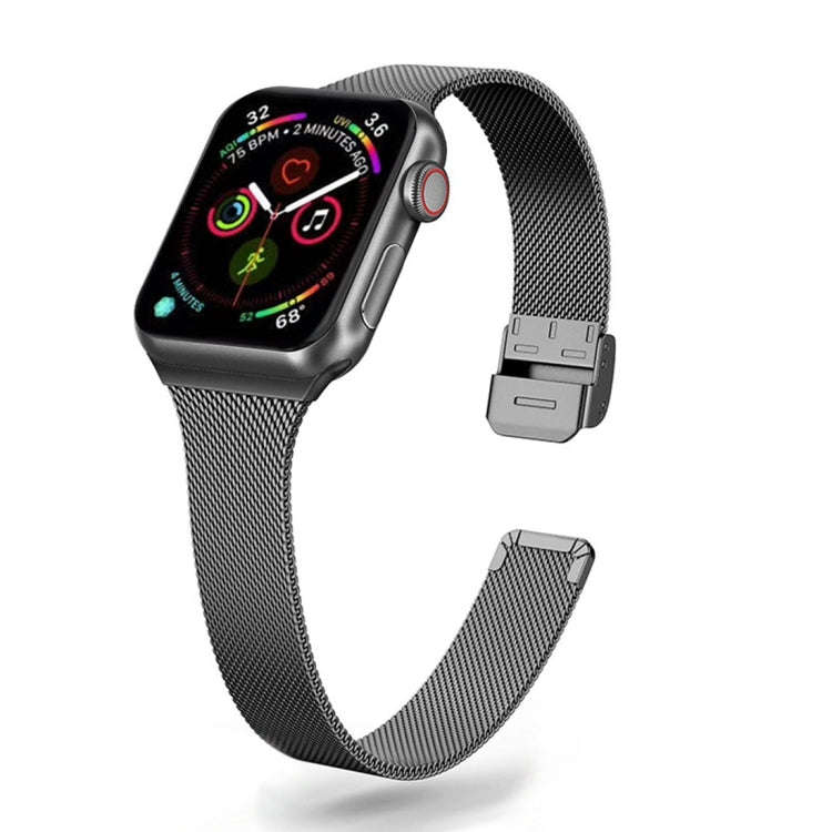 For Apple Watch Series 9&8&7 41mm / SE 3&SE 2&6&SE&5&4 40mm / 3&2&1 38mm Milanese Stainless Steel...