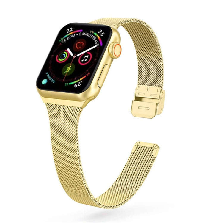 For Apple Watch Series 9&8&7 41mm / SE 3&SE 2&6&SE&5&4 40mm / 3&2&1 38mm Milanese Stainless Steel...