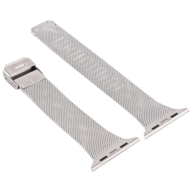 For Apple Watch Series 9&8&7 41mm / SE 3&SE 2&6&SE&5&4 40mm / 3&2&1 38mm Milanese Stainless Steel...