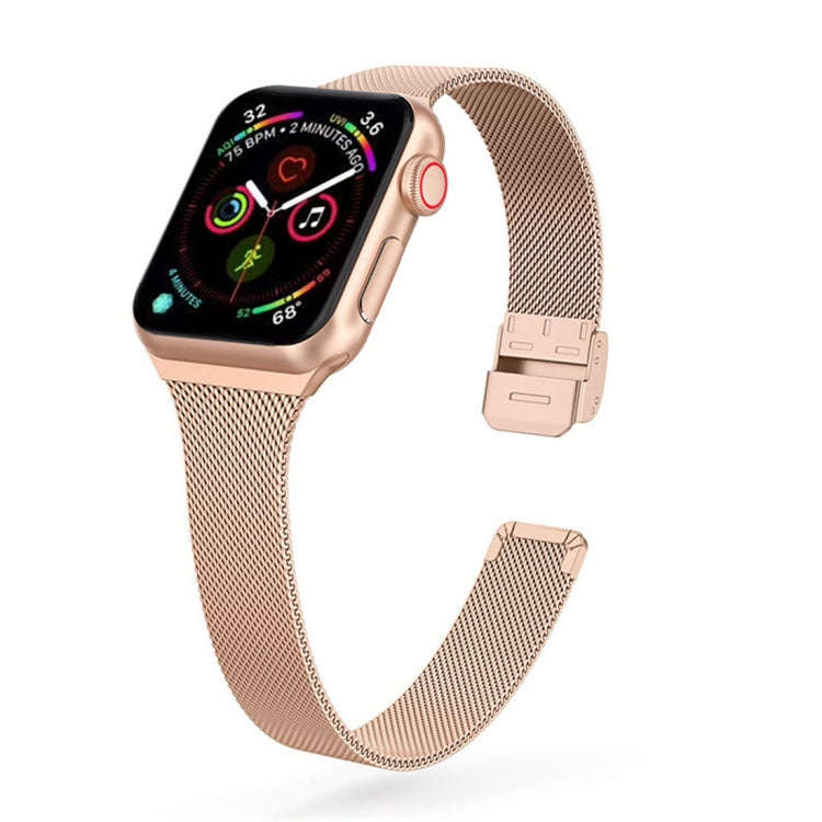 For Apple Watch Series 9&8&7 41mm / SE 3&SE 2&6&SE&5&4 40mm / 3&2&1 38mm Milanese Stainless Steel...