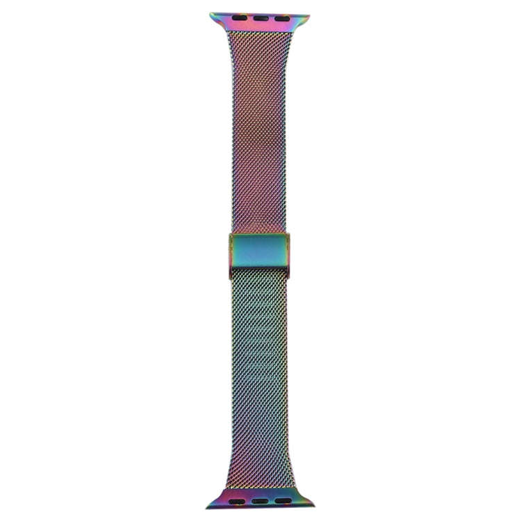 For Apple Watch Series 7 41mm / 6 & SE & 5 & 4 40mm / 3 & 2 & 1 38mm Milanese Stainless Steel Wat...