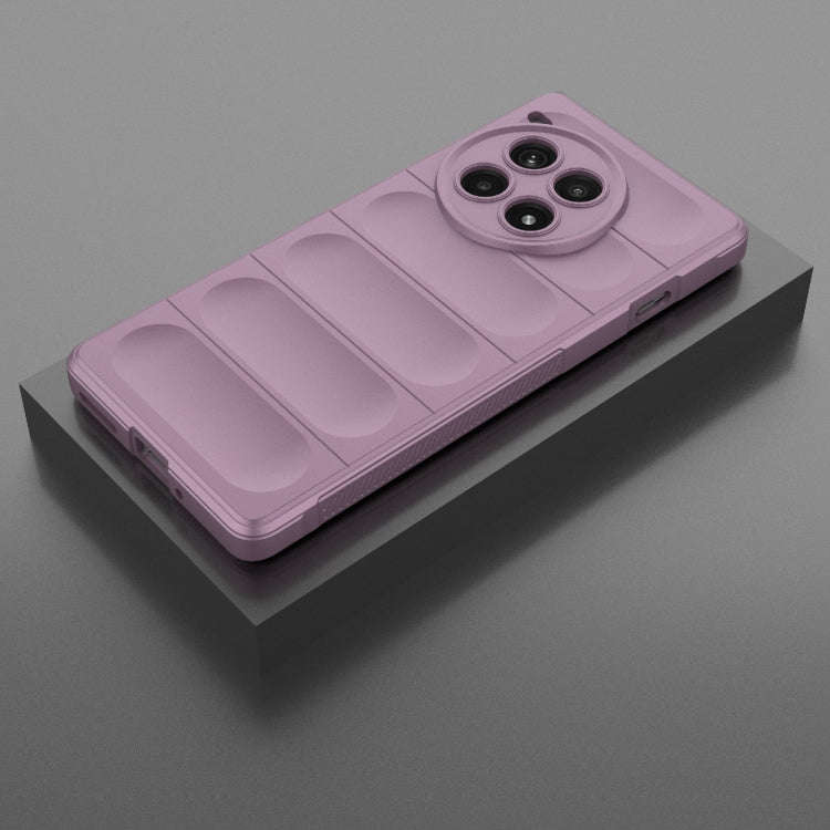 For OnePlus Ace 3 Pro 5G Magic Shield TPU + Flannel Phone Case(Purple)