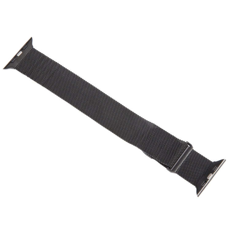 For Apple Watch SE 2023 44mm Milanese Metal Magnetic Watch Band(Black)