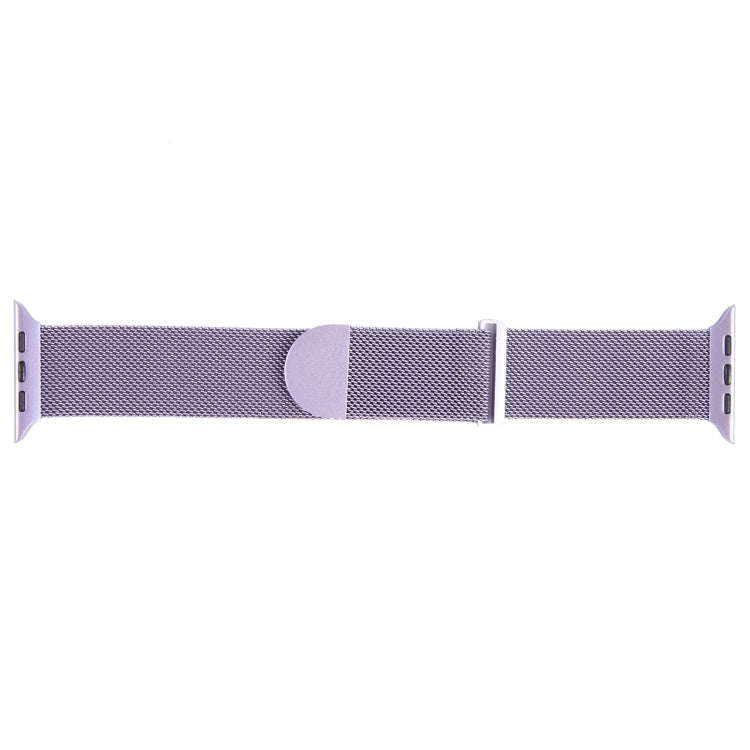 For Apple Watch SE 2023 40mm Milanese Metal Magnetic Watch Band(Lavender Purple)