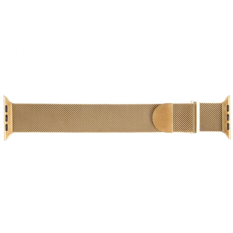 For Apple Watch Ultra 2 49mm Milanese Metal Magnetic Watch Band(Gold)