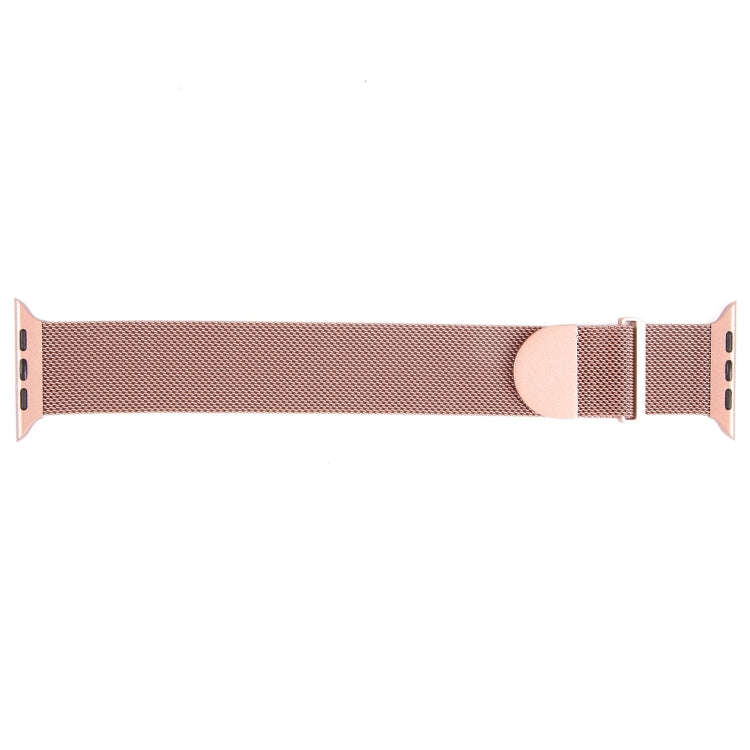 For Apple Watch Ultra 2 49mm Milanese Metal Magnetic Watch Band(Pink)