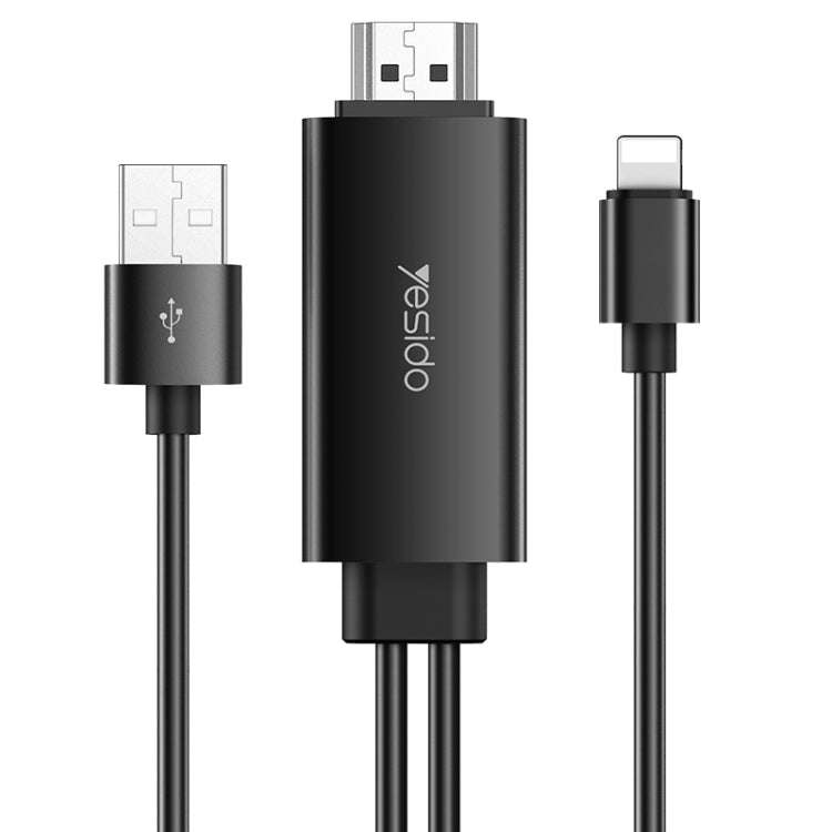 Yesido HM04 8 Pin to HDMI Adapter Cable, Length:1.8m