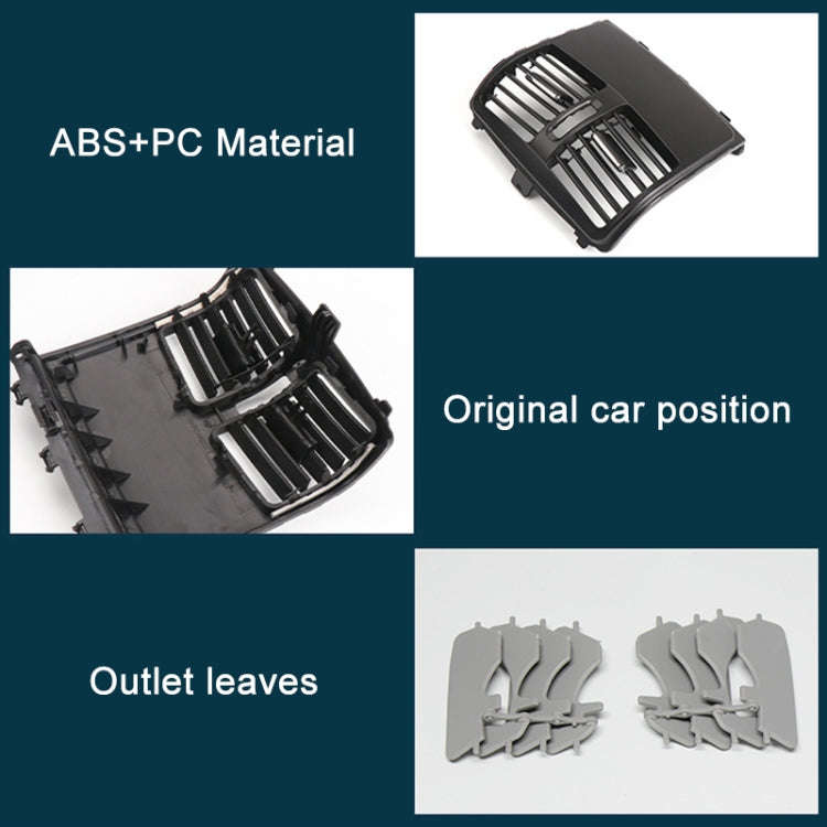 For Mercedes-Benz CLS W218 Car Rear Air Conditioner Air Outlet Panel 21883003547376, Style:Standa...
