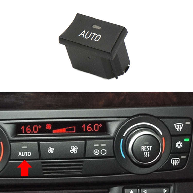 For BMW 1 Series / 3 Series / X1 / X3 Left Driving Car Air Conditioner Panel Switch Button AUTO K...