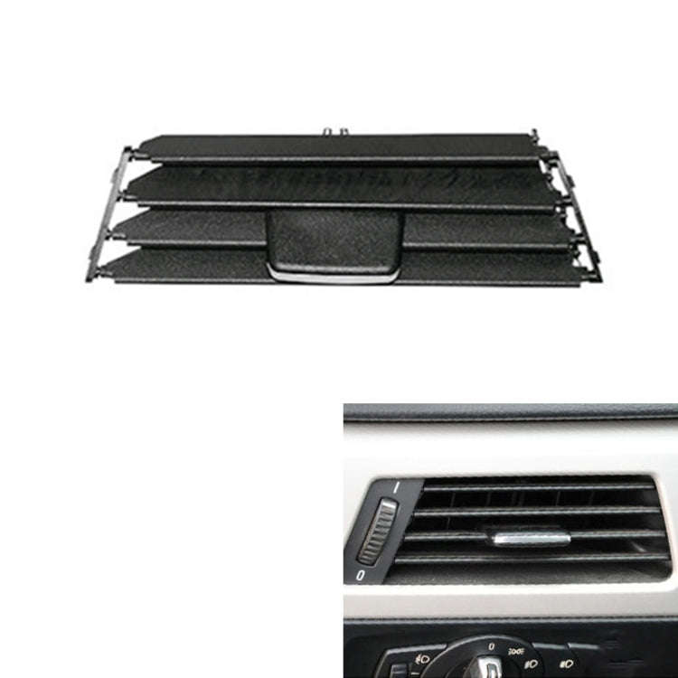 For BMW 3 Series E90 Left Driving Car Air Conditioner Air Outlet Panel 6422 9130 460-R, Style:Gri...