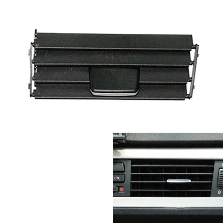 For BMW 3 Series E90 Left Driving Car Air Conditioner Air Outlet Panel 6422 9130 458-R, Style:Gri...