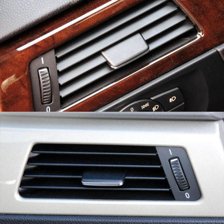 For BMW 3 Series E90 Left Driving Car Air Conditioner Air Outlet Panel 6422 9130 460-R, Style:Gri...