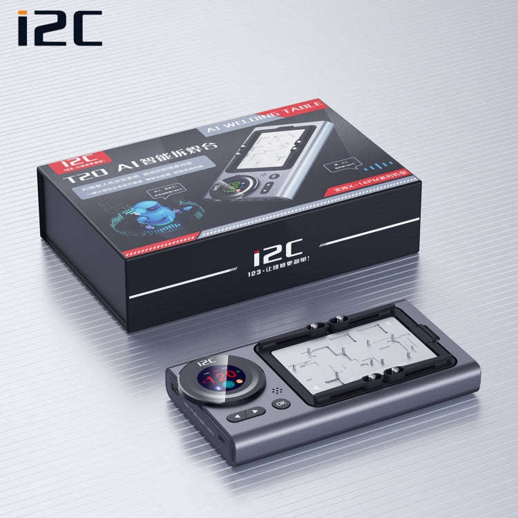 i2C T20 Intelligent Motherboard Middle Layered Heating Platform For iPhone X-13 Series, Plug:US