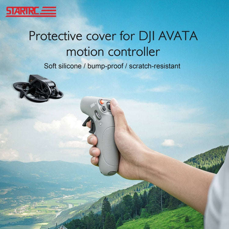 For DJI Avata Rocker / RC Motion 2 Silicone Protective Case(Grey)