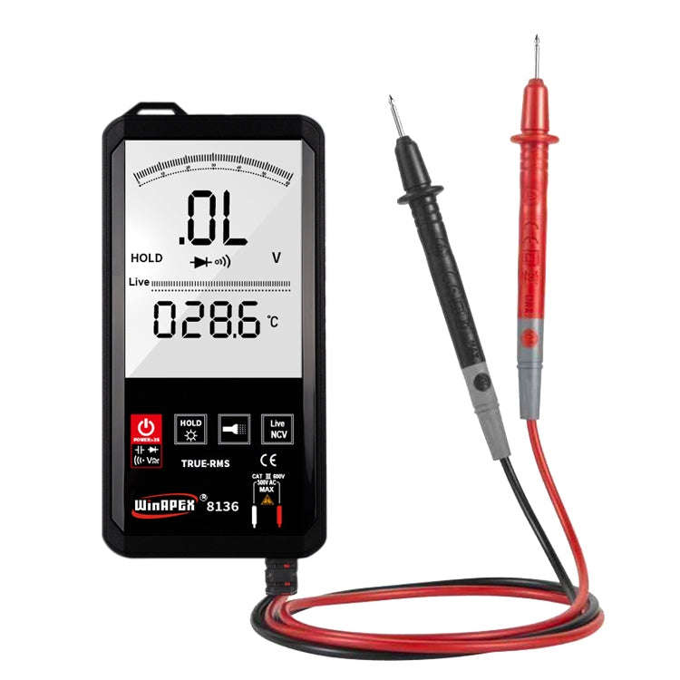 WinAPEX Smart Touch Screen Digital Multimeter, Model:8136