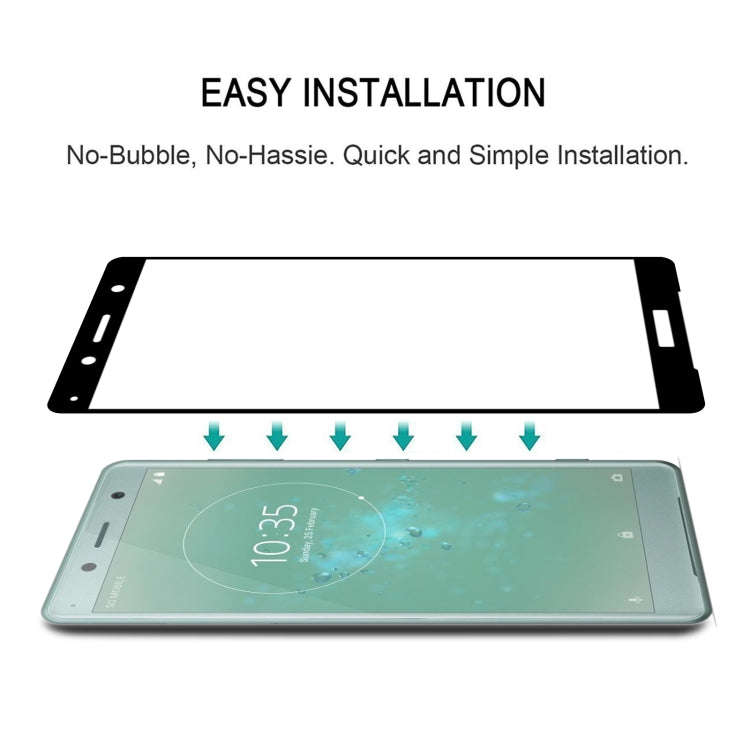For Sony Xperia XZ2 Compact 3D Curved Edge Full Screen Tempered Glass Film