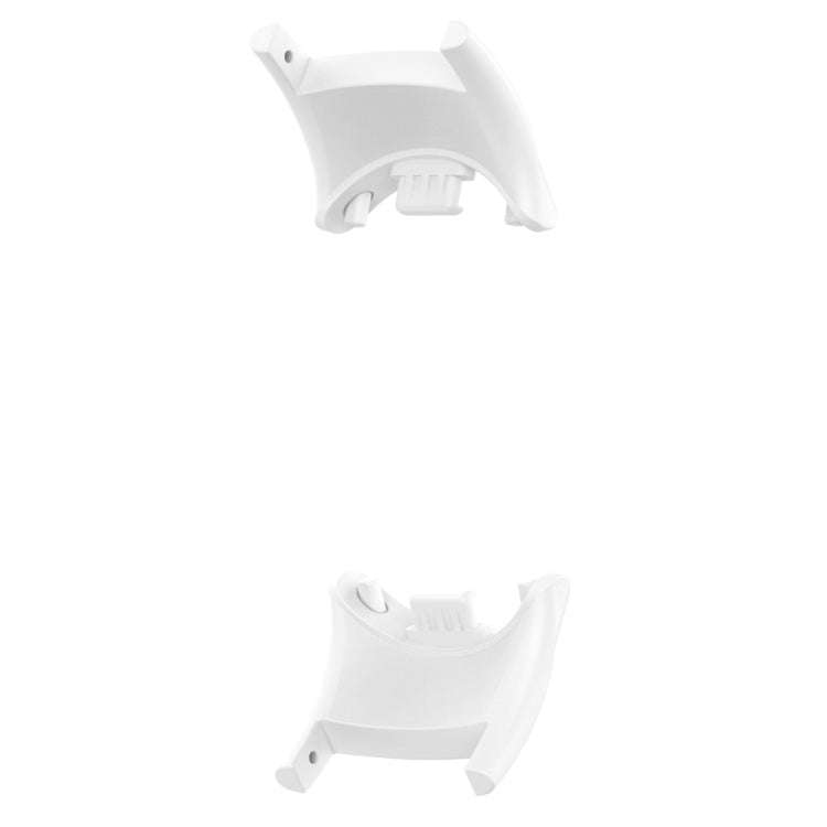 For Xiaomi Mi Band 8 1 Pair  PC Plastic Watch Band Connector(White)