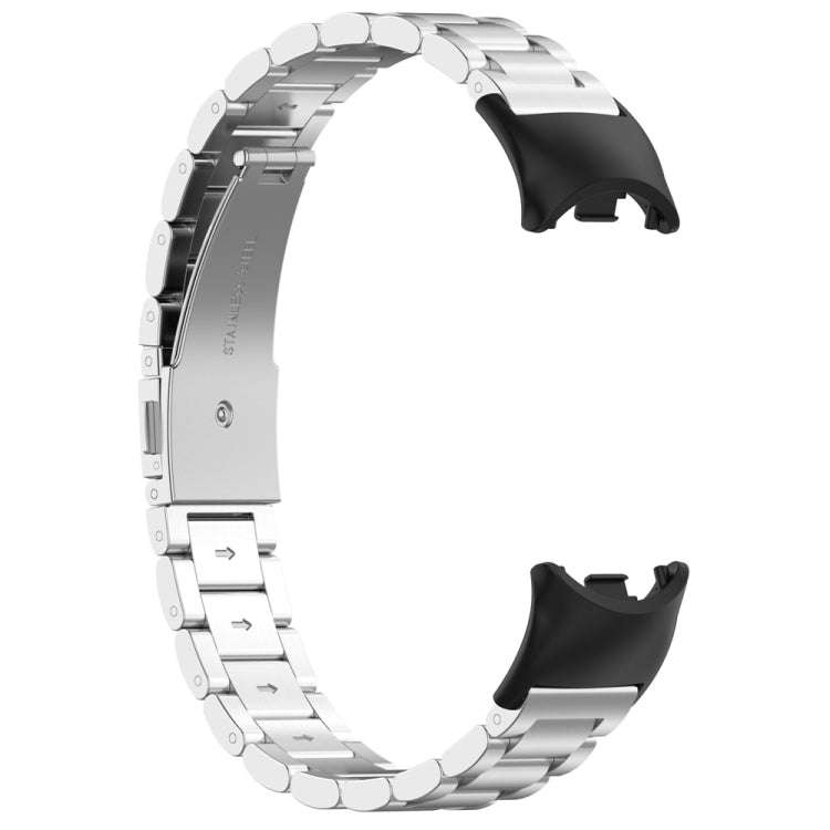 For Xiaomi Mi Band 8 1 Pair  PC Plastic Watch Band Connector(Black)