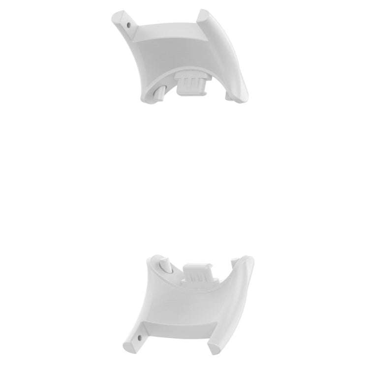 For Xiaomi Mi Band 8 1 Pair  PC Plastic Watch Band Connector(Grey)