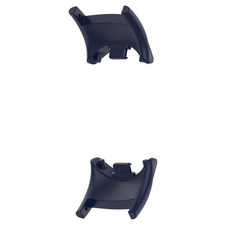 For Xiaomi Mi Band 8 1 Pair  PC Plastic Watch Band Connector(Ink Blue)