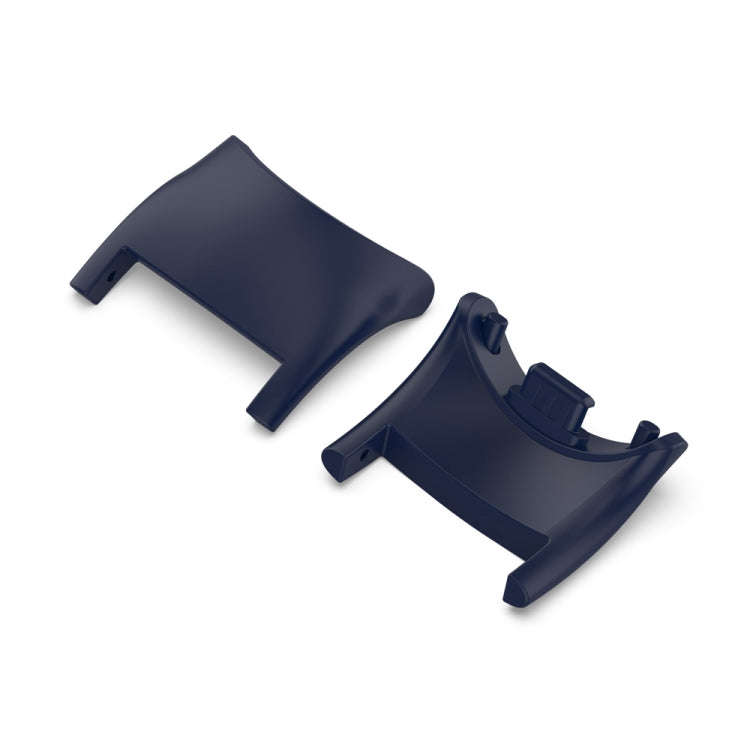 For Xiaomi Mi Band 8 1 Pair  PC Plastic Watch Band Connector(Ink Blue)