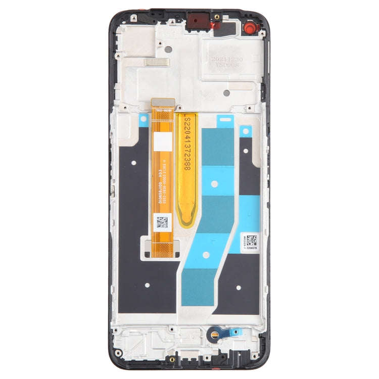 For Realme V25 OEM LCD Screen Digitizer Full Assembly with Frame