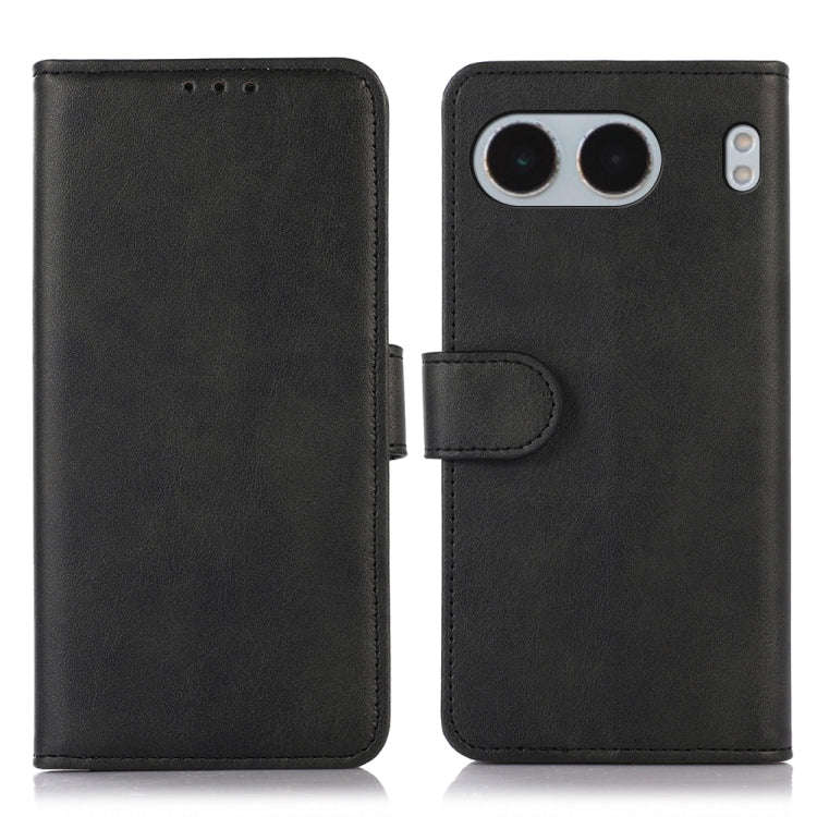 For OnePlus Nord 4 Cow Texture Leather Phone Case(Black)