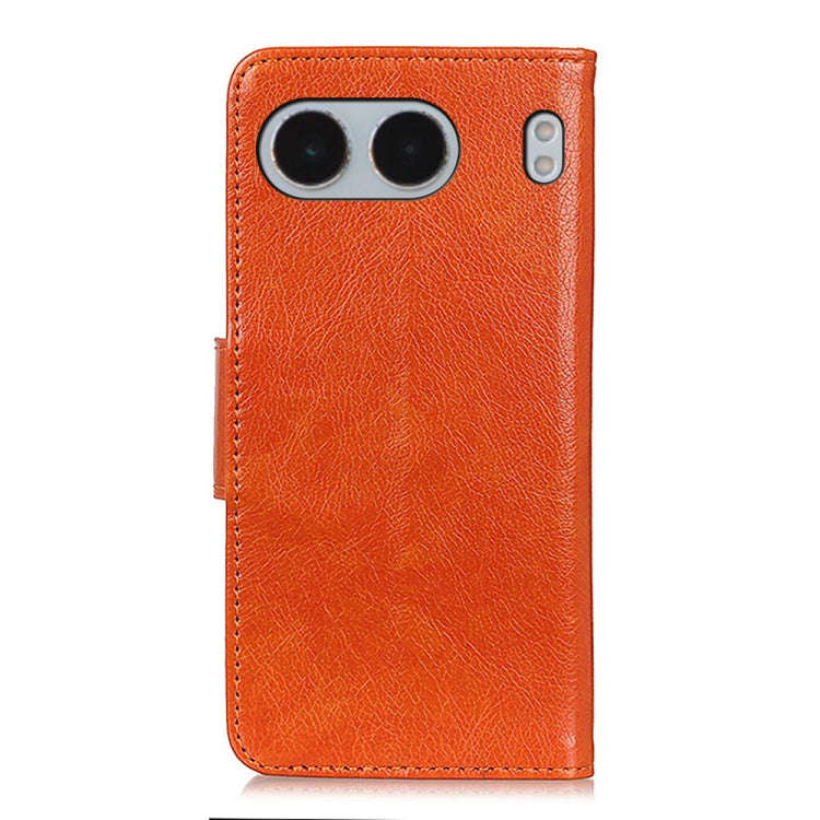 For OnePlus Nord 4 Nappa Texture Leather Phone Case(Orange)