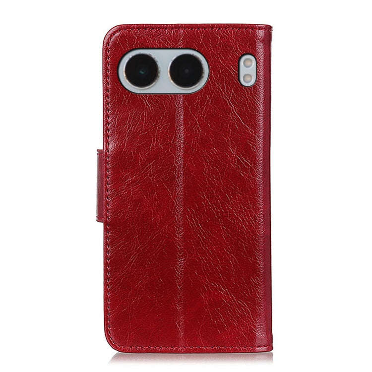 For OnePlus Nord 4 Nappa Texture Leather Phone Case(Red)