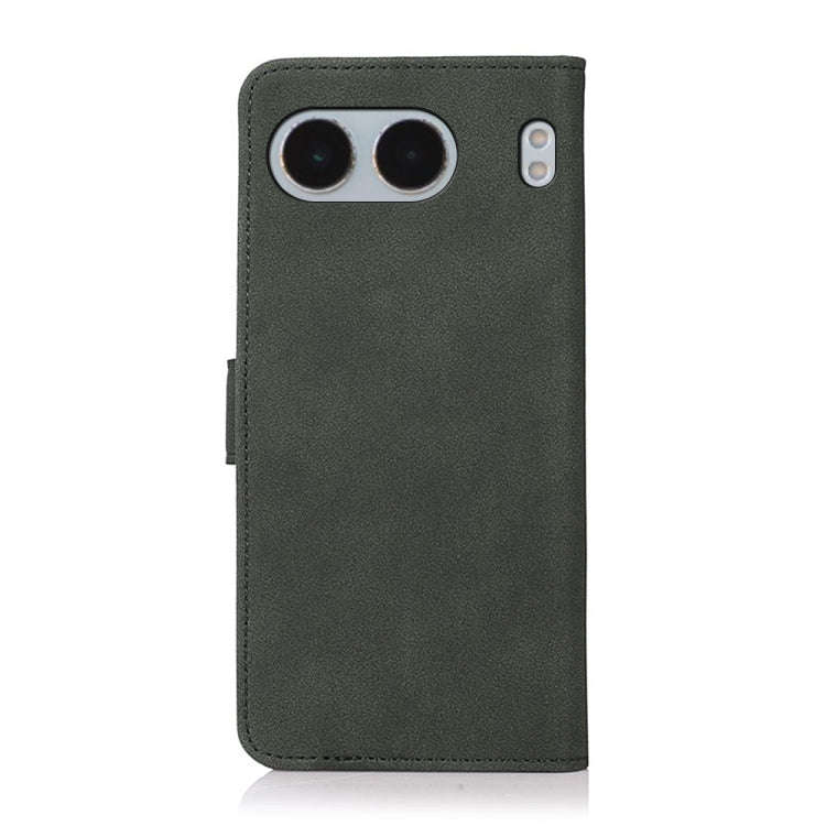 For OnePlus Nord 4 KHAZNEH Matte Texture Leather Phone Case(Green)