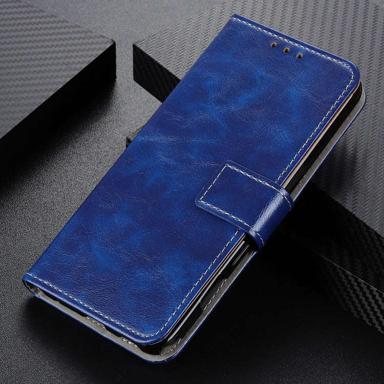 For OnePlus Nord 4 Retro Crazy Horse Texture Leather Phone Case(Blue)
