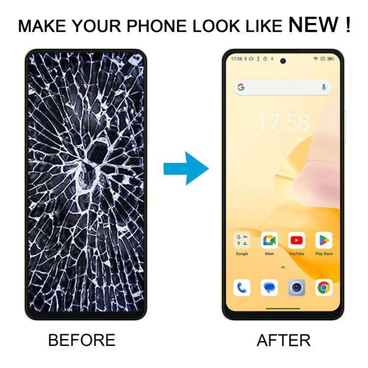 For Blackview SHARK 8 LCD Screen with Digitizer Full Assembly